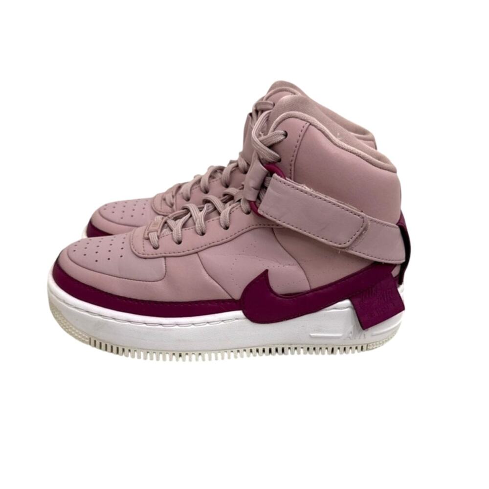 Nike Air Force 1 Jester XX High Platform Plum Chalk True Berry Pink Sneakers 6.5